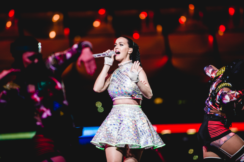 Katy Perry no encerramento do Rock in Rio 2015