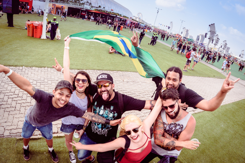 Público no Rock in Rio na sexta (25) 