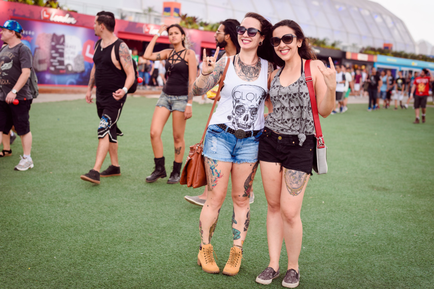 Público no Rock in Rio na sexta (25) 