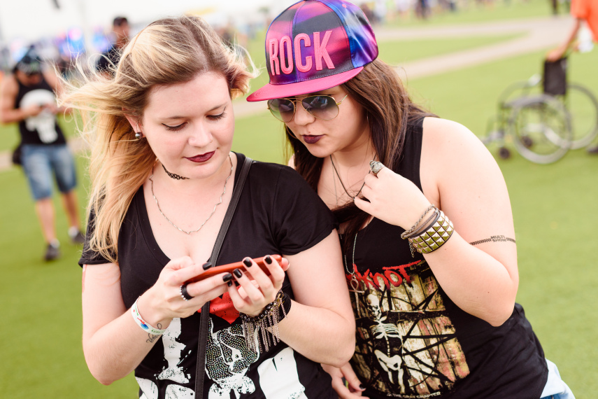 Público no Rock in Rio na sexta (25) 