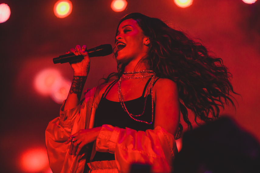 Rihanna no penúltimo dia do Rock in Rio