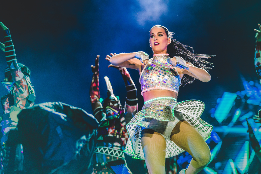 Katy Perry no encerramento do Rock in Rio 2015