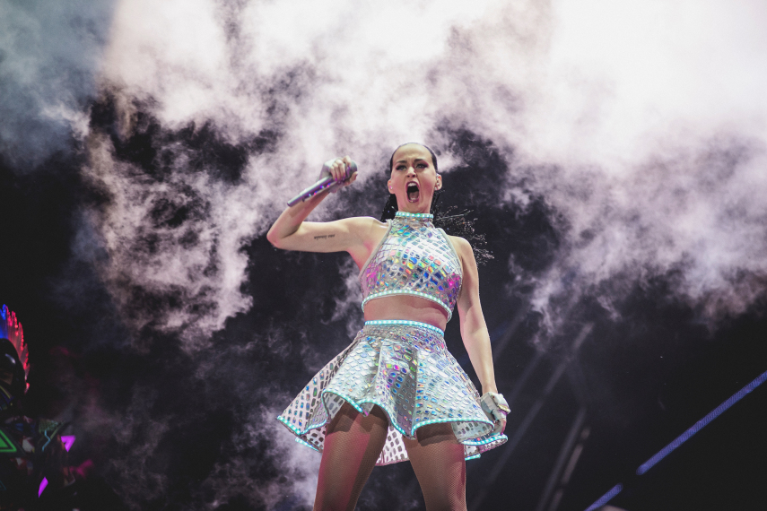 Katy Perry no encerramento do Rock in Rio 2015