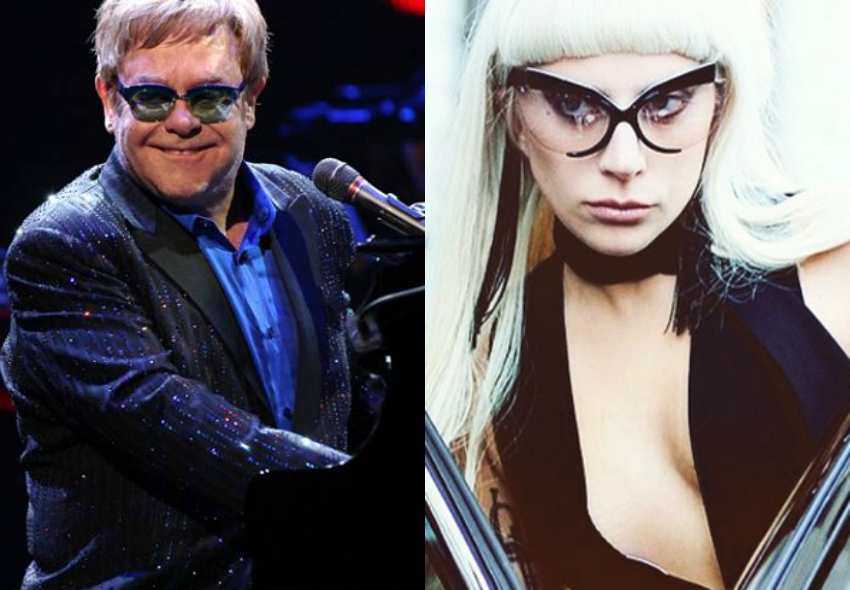 Elton John e Lady Gaga