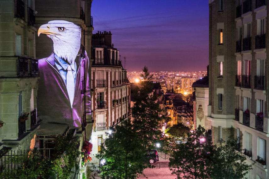 Fotógrafo oferece noite de Safari aos parisienses