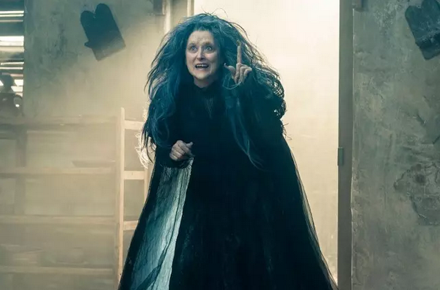 Sabe a nossa musa Meryl Streep? Pois bem, tá aí ela BEM assustadora em 