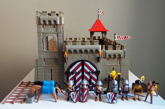 Tinha tudo que um castelo de verdade tem