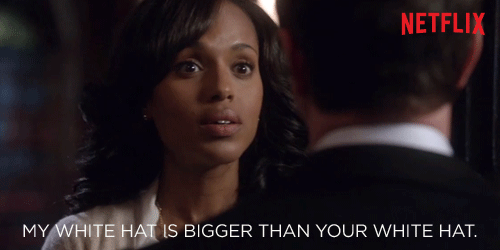 Juízes, advogados, cafetinas, amantes e um chapéu branco bem grande são as peças no tabuleiro de Olivia Pope para blindar os poderosos de Washington. Você achou que fosse levar mais que dois capítulos para cair de amores por ela?