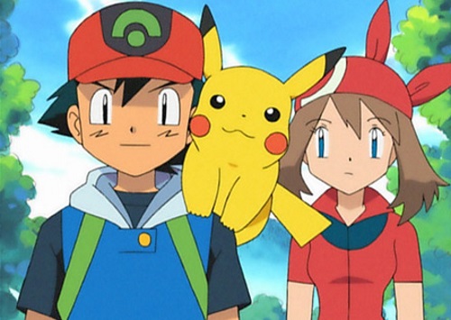 Idem para Pokemon, que teve filmes de animação