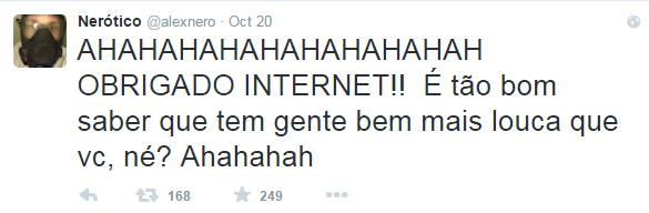 Sempre vai ter alguém mais retardado que você na internet, SEMPRE. Amém?