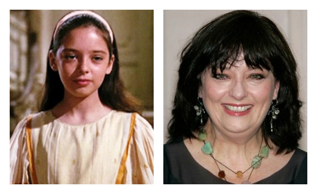 Angela Cartwright, a Brigitta, fez carreira irregular: 29 trabalhos entre 1956 e 2010. Os dois últimos foram vozes em animações