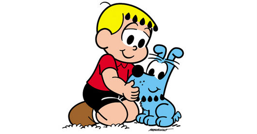 E outro é o cientista mirim Franjinha, dono do cão Bidu