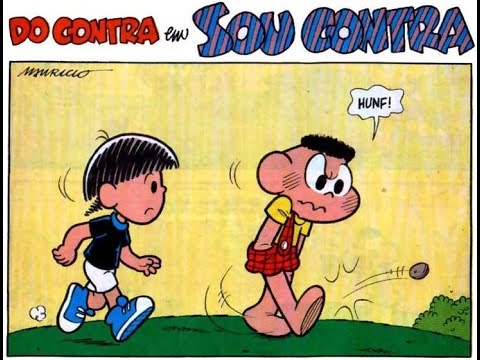 Nos anos 90 surgiu Do Contra, um menino oriental inspirado em um dos filhos de Mauricio de Sousa