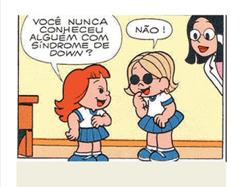 E Tati é uma menina com Síndrome de Down