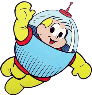 Nos anos 70 e 80, vários personagens tinham núcleos e histórias próprias nas revistas da Mônica e do Cebolinha. Um deles: o solitário Astronauta