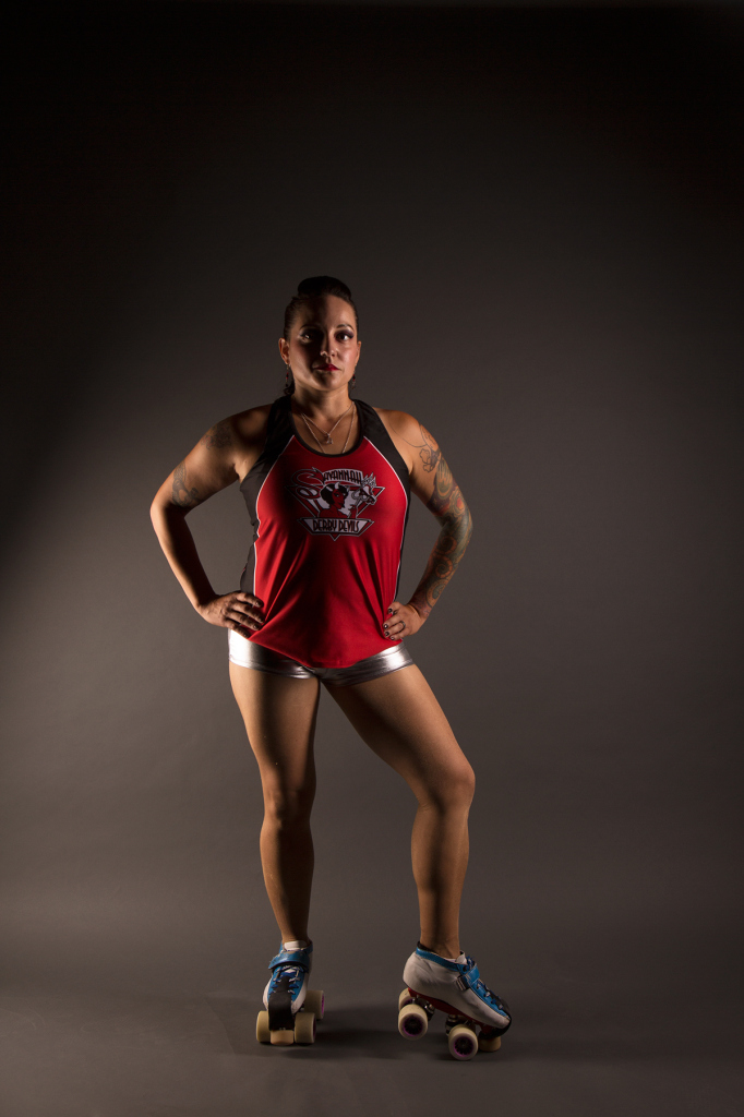 A fotógrafa Ann Van Epps retratou todo o estilo das jogadoras do time Savannah Derby Devils