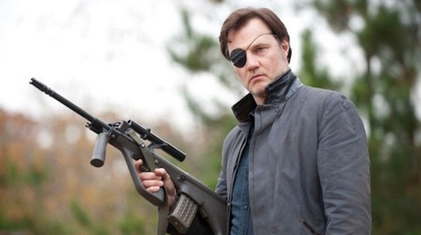 Tirânico, maquiavélico, assassino, Blake (vivido por David Morrissey em 