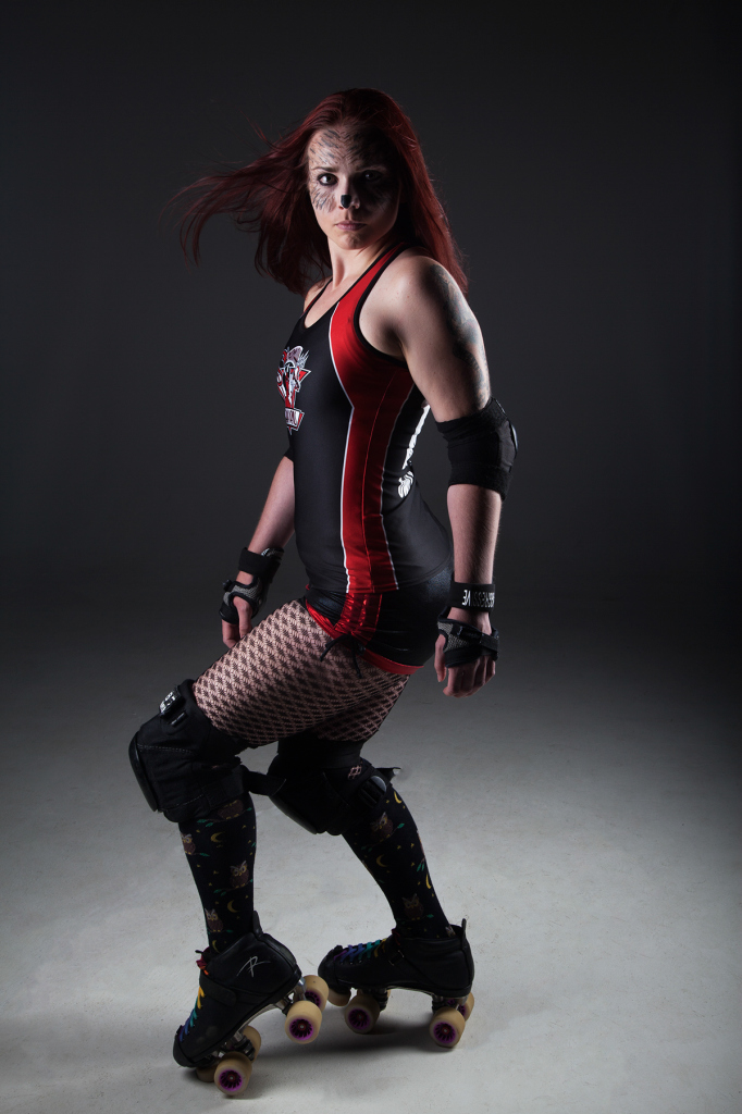 A fotógrafa Ann Van Epps retratou todo o estilo das jogadoras do time Savannah Derby Devils