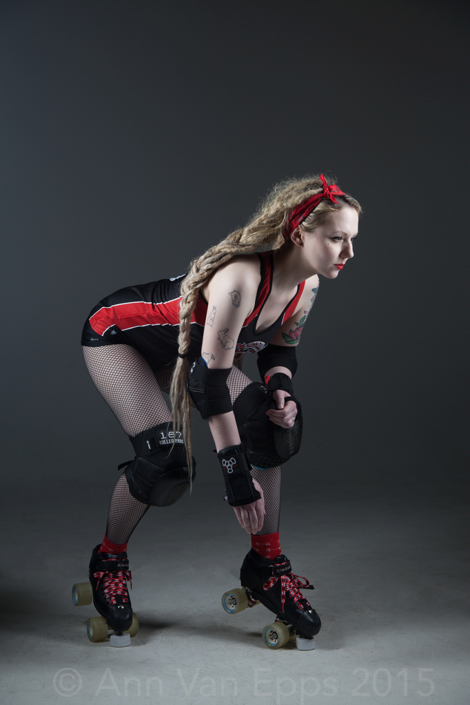 A fotógrafa Ann Van Epps retratou todo o estilo das jogadoras do time Savannah Derby Devils