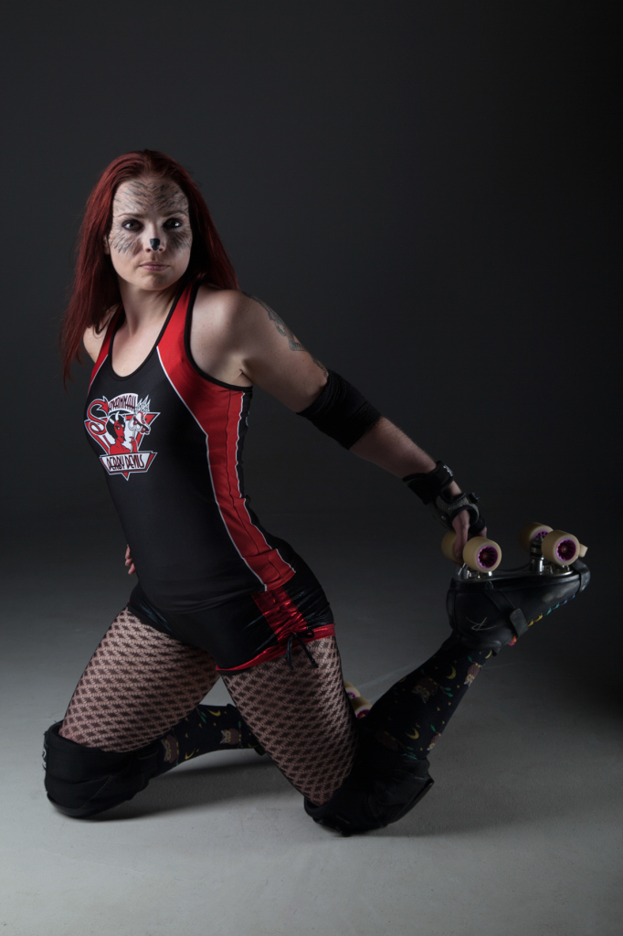 A fotógrafa Ann Van Epps retratou todo o estilo das jogadoras do time Savannah Derby Devils