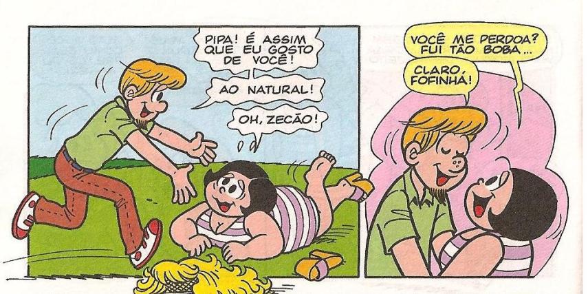 E surgiu Zecão, o atrapalhado namorado da Pipa