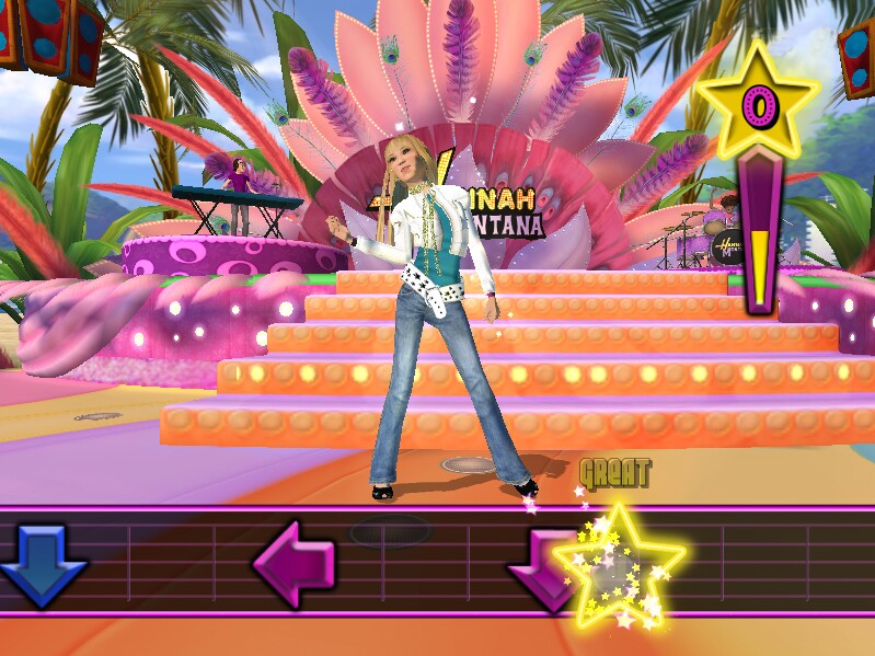 Lógico que não podia faltar Miley Cyrus por aqui né? Esse foi só um dos vários jogos que foram lançados com base no seriado Hannah Montana