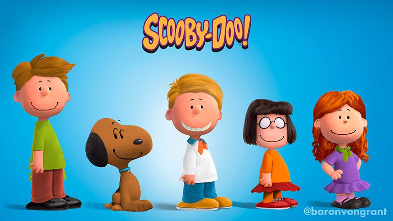 Artista recria personagens de séries como se eles fossem da turma do Snoopy