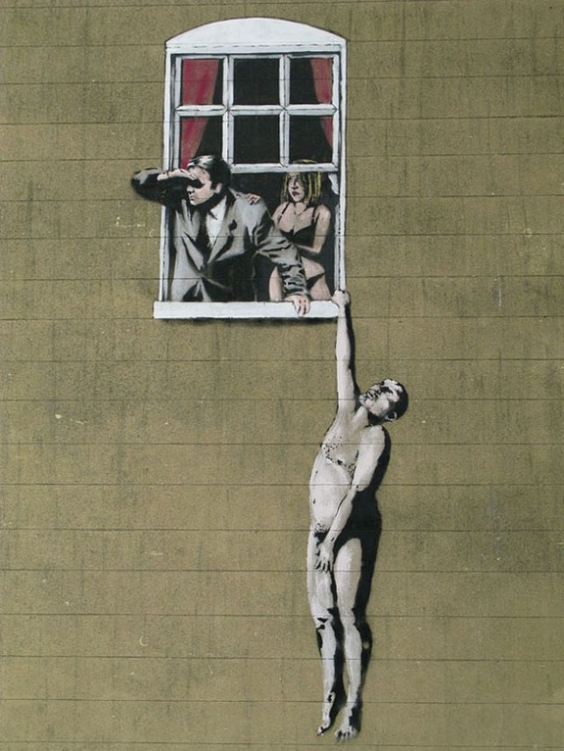 Nick Stern recriou grafites famosos de Banksy