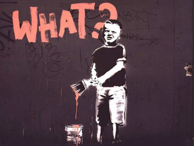 Nick Stern recriou grafites famosos de Banksy