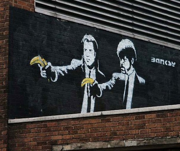 Nick Stern recriou grafites famosos de Banksy