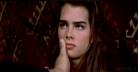 ...a gata da Brooke Shields