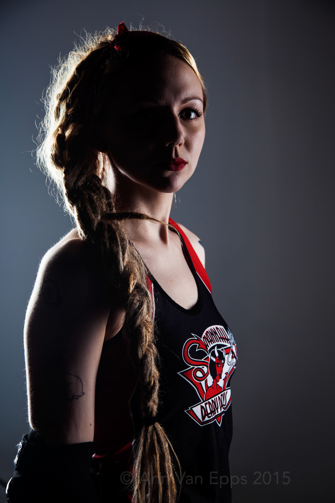 A fotógrafa Ann Van Epps retratou todo o estilo das jogadoras do time Savannah Derby Devils