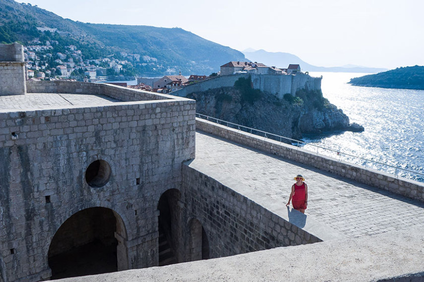 Asta Skujytė-Razmienė viajou com o marido para a Croácia e visitou vários pontos turísticos que serviram de locação para a série Game of Thrones