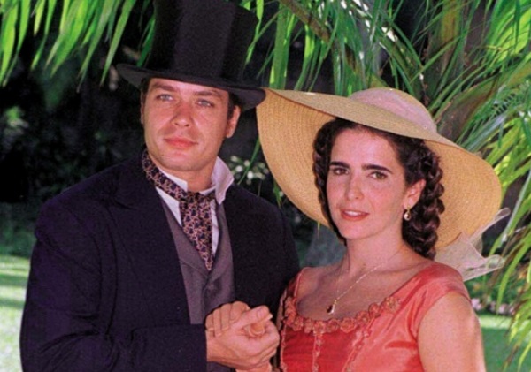 A parceria com Malu continuou na novela das 18h de Gilberto Braga, situada no século XIX. Fábio era Inácio, jovem apaixonado pela cortesã Ester (Malu)