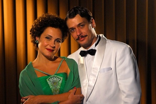 Então veio a minissérie que retratava o caso de amor entre Dalva de Oliveira (Adriana Esteves) e Herivelto Martins (Fábio)