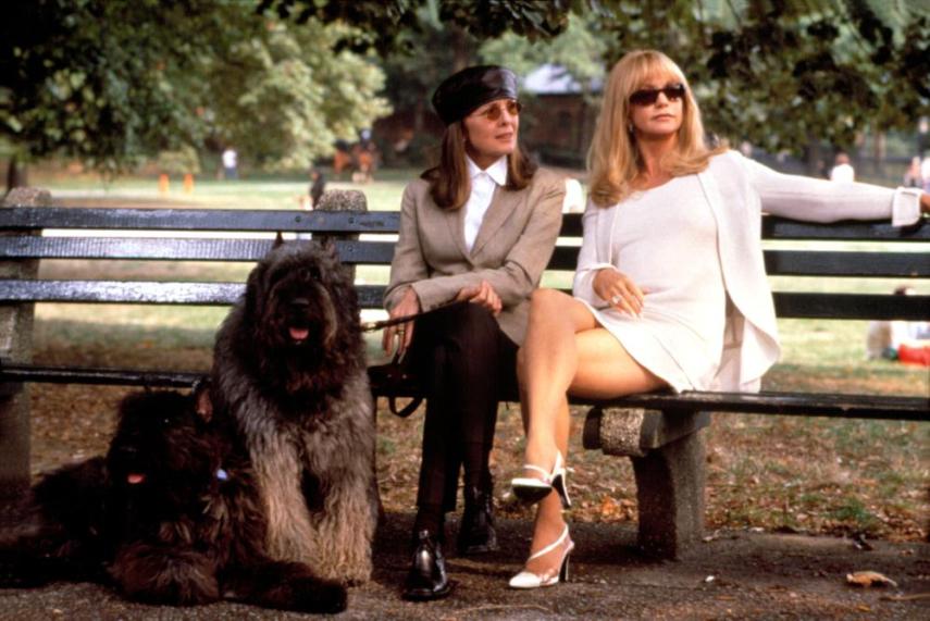 Nesta comédia, Goldie voltou a contracenar com Diane Keaton e com Warren Beatty