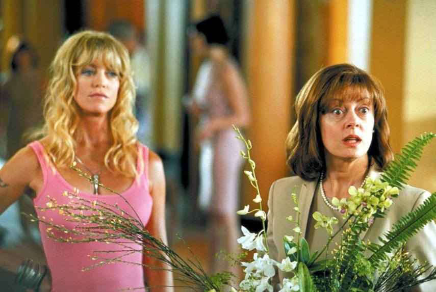 O último filme de Goldie foi há 13 anos! Aos 57, ela contracenou com Susan Sarandon
