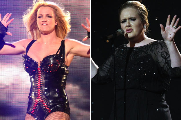 Britney Spears e Adele