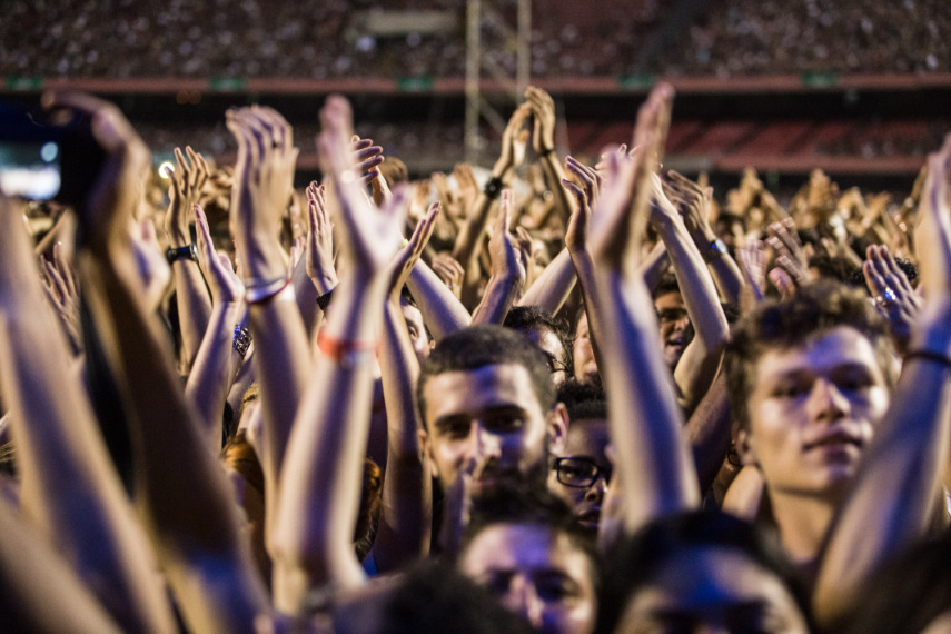 Pearl Jam se apresenta em São Paulo