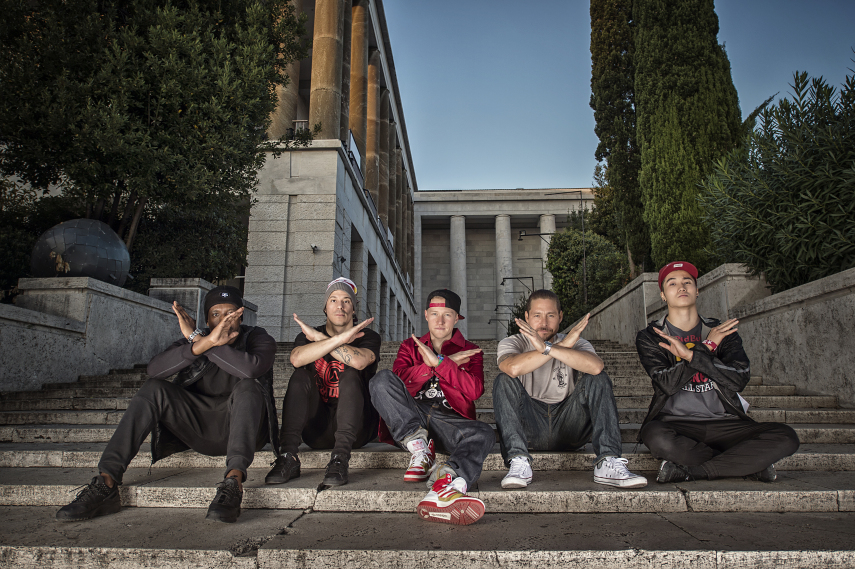 Participantes da final do Red Bull BC One World Final, em Roma