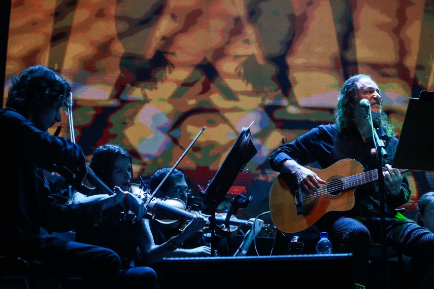 A edição 2015 do Mimo, no Rio de Janeiro, foi encerrada pelo show de Alceu Valença ao lado da Orquestra Ouro Preto