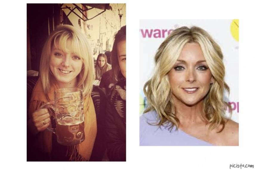 Socorro!!!!! Essa moça tem os mesmos traços finos da atriz Jane Krakowski, gente :O