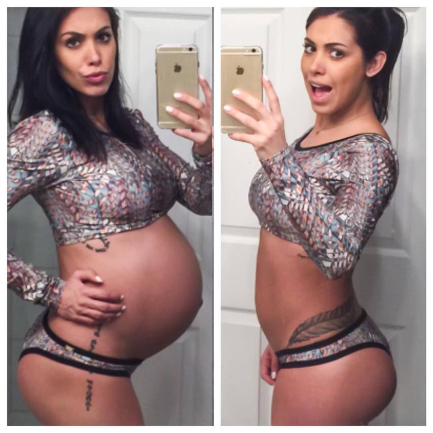 Ela postou essa foto aí para comparar o antes e depois. Recuperação surpreendente. Quem segue, sabe que a moça é mesmo sarada! 