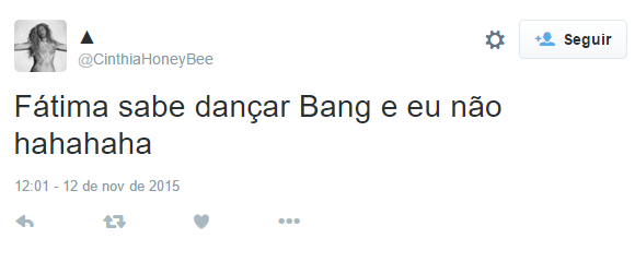 Internautas ficaram espantados com a performance de Fátima Bernardes dançando 'Bang', de Anitta, no Encontro.