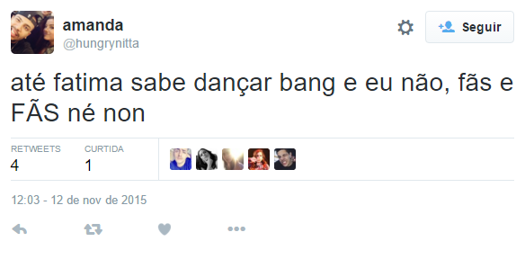 Internautas ficaram espantados com a performance de Fátima Bernardes dançando 'Bang', de Anitta, no Encontro.