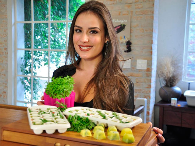 Musa da Gastronomia. Heaven é linda mesmo, não tem o que discutir, e prepara pratos realmente saborosos