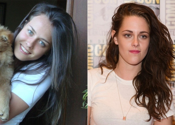 Lorena Cardoso acha que se parece com Kristen Stewart. Parece?