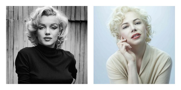 Michelle Williams incorporou Marilyn no filme 