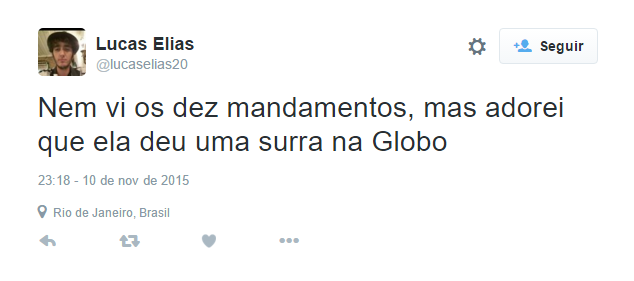 Fãs da TV Record e da novela 'Os Dez Mandamentos' tomaram conta do Twitter na noite dessa terça-feira