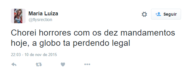 Fãs da TV Record e da novela 'Os Dez Mandamentos' tomaram conta do Twitter na noite dessa terça-feira